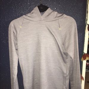 Light gray hoodie